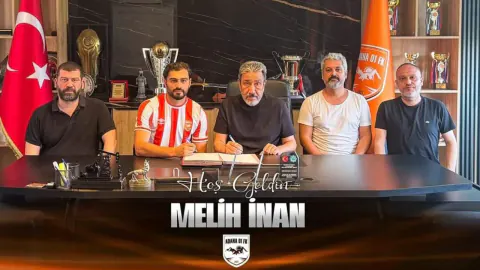 Adana 01 FK Transferi: Melih İnan İmzayı Attı