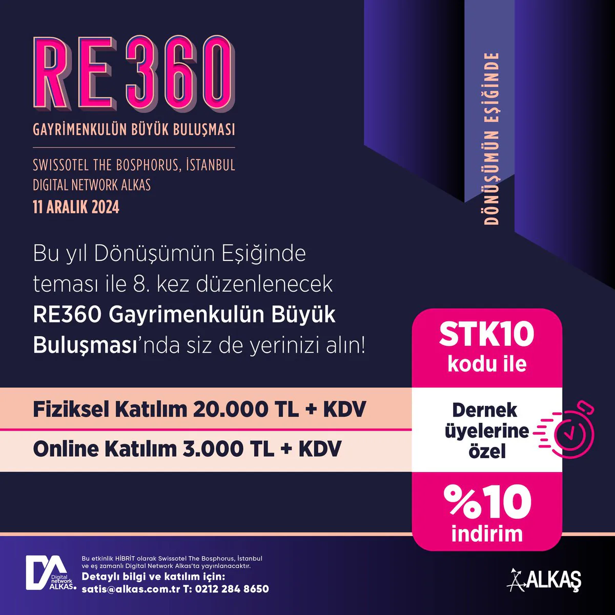 RE360 Gayrimenkul Buluşması, 11 Aralık 2024'te Gerçekleştirilecek RE360 Gayrimenkul Buluşması, 11 Aralık 2024'te Gerçekleştirilecek