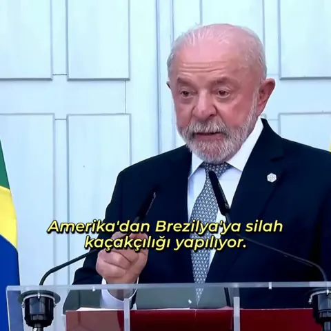Brezilya Devlet Başkanı Lula'dan Trump'a Silah Kaçakçılığı Dosyası