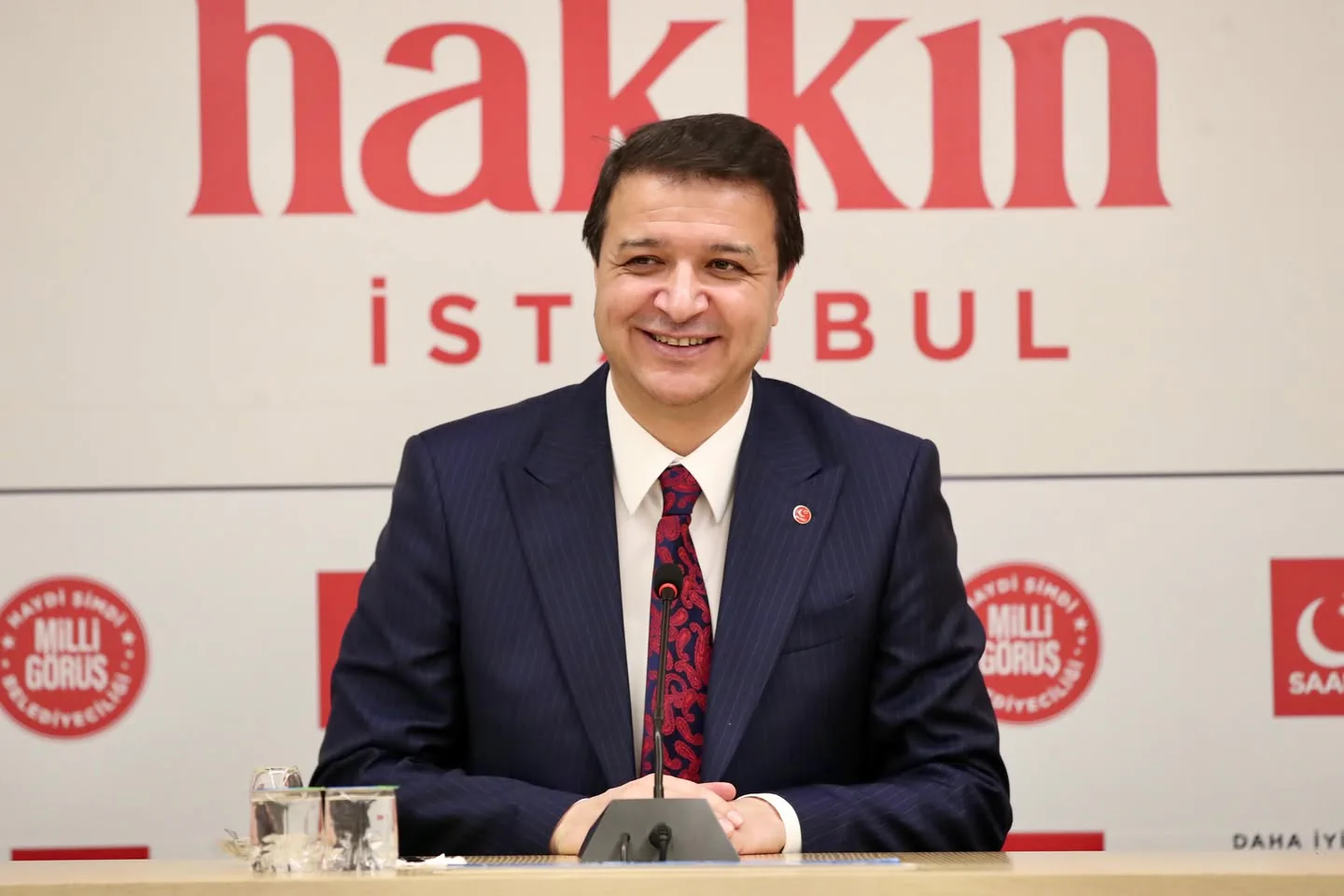 YENİAD Genel Başkanı Selman Esmerer, Saadet Partisi Genel Başkanı Mahmut Arıkan'ı Ziyaret Etti YENİAD Genel Başkanı Selman Esmerer, Saadet Partisi Genel Başkanı Mahmut Arıkan'ı Ziyaret Etti