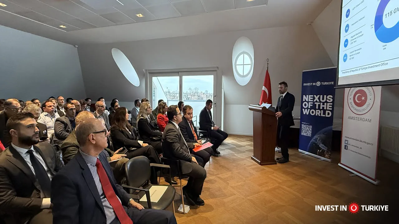 Türkiye, Hollandalı Yatırımcılara Yenilenebilir Enerji Planlarını Sunuyor Türkiye, Hollandalı Yatırımcılara Yenilenebilir Enerji Planlarını Sunuyor