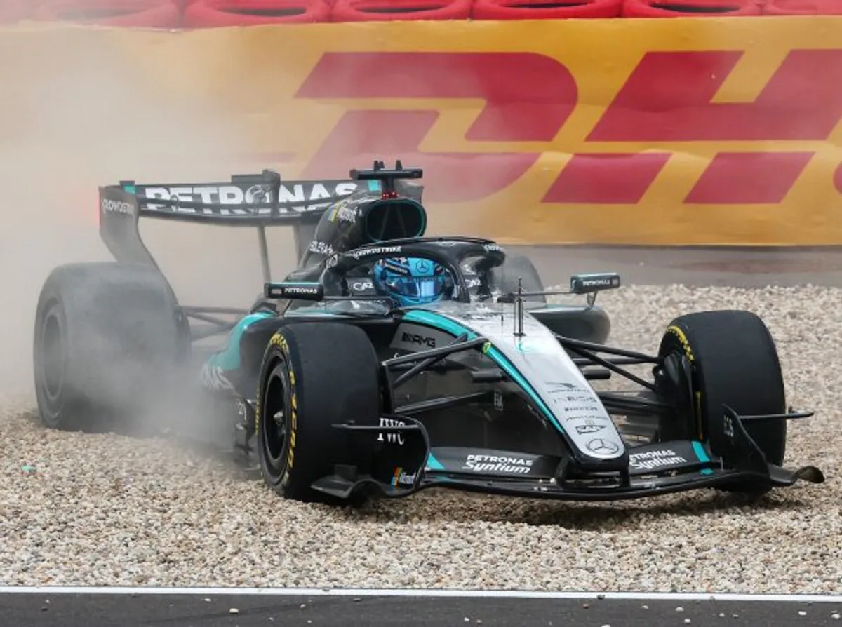 George Russell'in Belçika'daki Kabusu: Mercedes'ten Teknik Arıza George Russell'in Belçika'daki Kabusu: Mercedes'ten Teknik Arıza