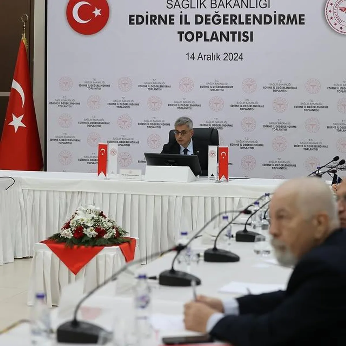 Sağlık Bakanı Prof. Dr. Kemal Memişoğlu Edirne'de İl Değerlendirme Toplantısı Başkanlığı Yaptı Sağlık Bakanı Prof. Dr. Kemal Memişoğlu Edirne'de İl Değerlendirme Toplantısı Başkanlığı Yaptı