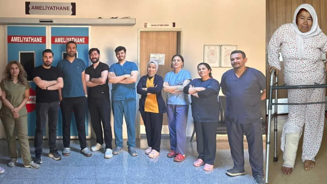 Gaziantep'te Mucize Operasyon: 65 Yaşındaki Kadın 55 Yıl Sonra Yürüyor Gaziantep'te Mucize Operasyon: 65 Yaşındaki Kadın 55 Yıl Sonra Yürüyor