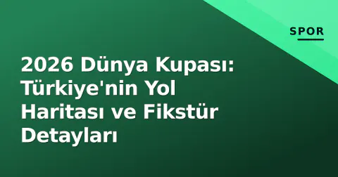 2026 Dünya Kupası: Türkiye'nin Yol Haritası ve Fikstür Detayları