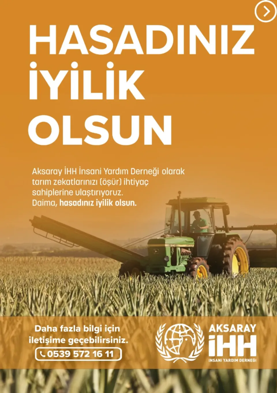 Aksaray İHH Öşür Emanetlerini İhtiyaç Sahipleriyle Buluşturuyor görseli