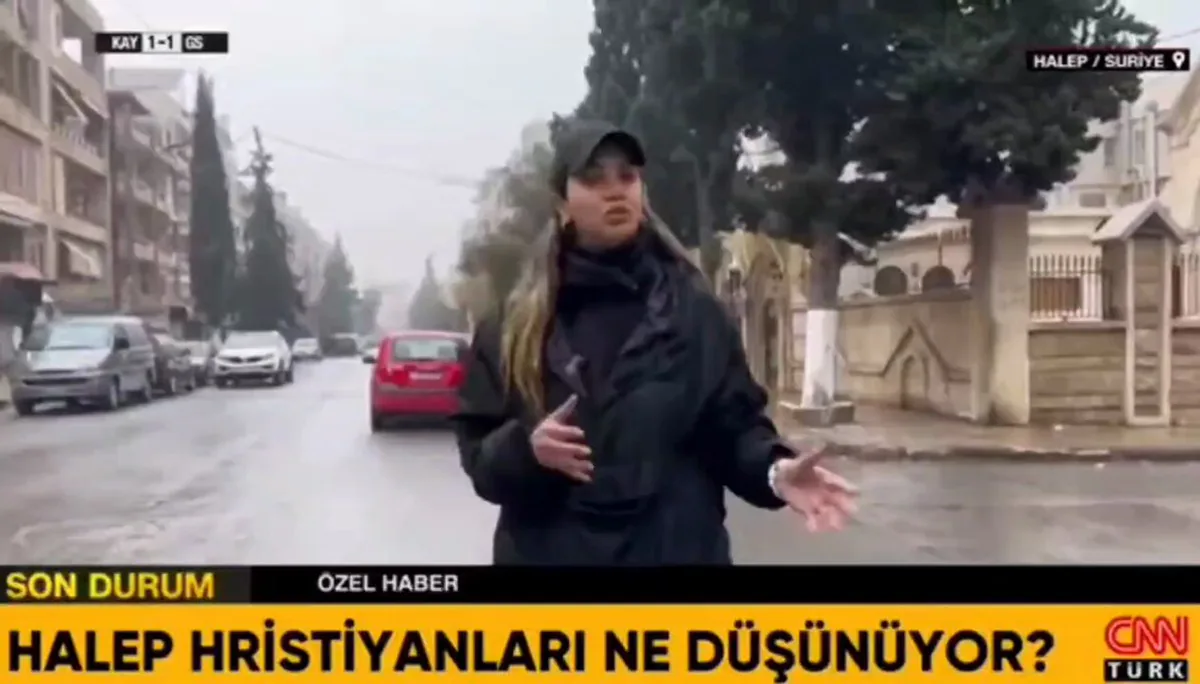 Halep'te Hristiyanlarla Röportaj Halep'te Hristiyanlarla Röportaj