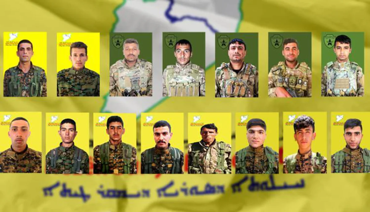 Türk Silahlı Kuvvetleri ve Suriye Milli Ordusu, PKK YPG'den 15 Teröristi Etkisiz Hale Getirdi Türk Silahlı Kuvvetleri ve Suriye Milli Ordusu, PKK YPG'den 15 Teröristi Etkisiz Hale Getirdi