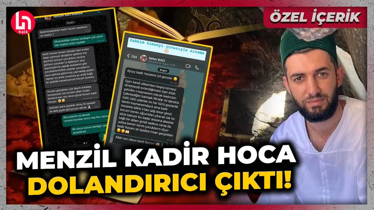 Menzil Kadir Hoca İsmiyle Gerçekleştirilen Dolandırıcılık Faaliyetleri Menzil Kadir Hoca İsmiyle Gerçekleştirilen Dolandırıcılık Faaliyetleri