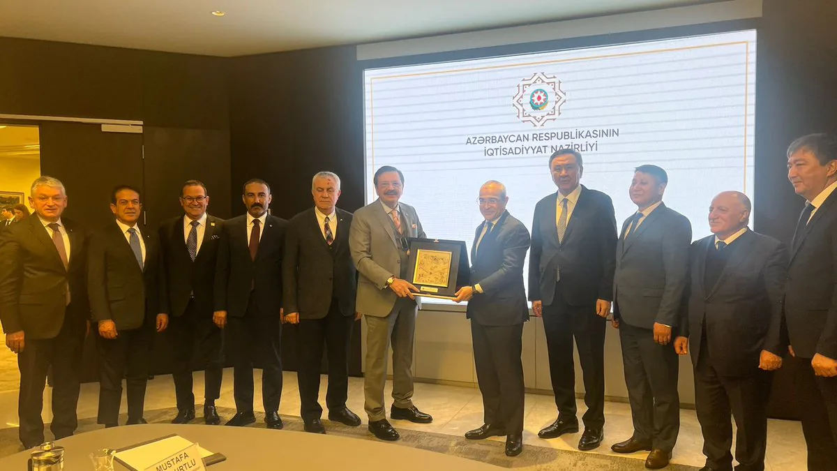 Azerbaycan Ekonomi Bakanı Türkiye'ye Geldi, İlişkiler Güçleniyor Azerbaycan Ekonomi Bakanı Türkiye'ye Geldi, İlişkiler Güçleniyor