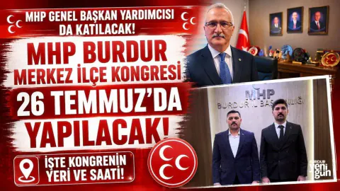 MHP Burdur Merkez İlçe Kongresi Tarihi Belli Oldu: Tek Aday Ahmet Beydilli