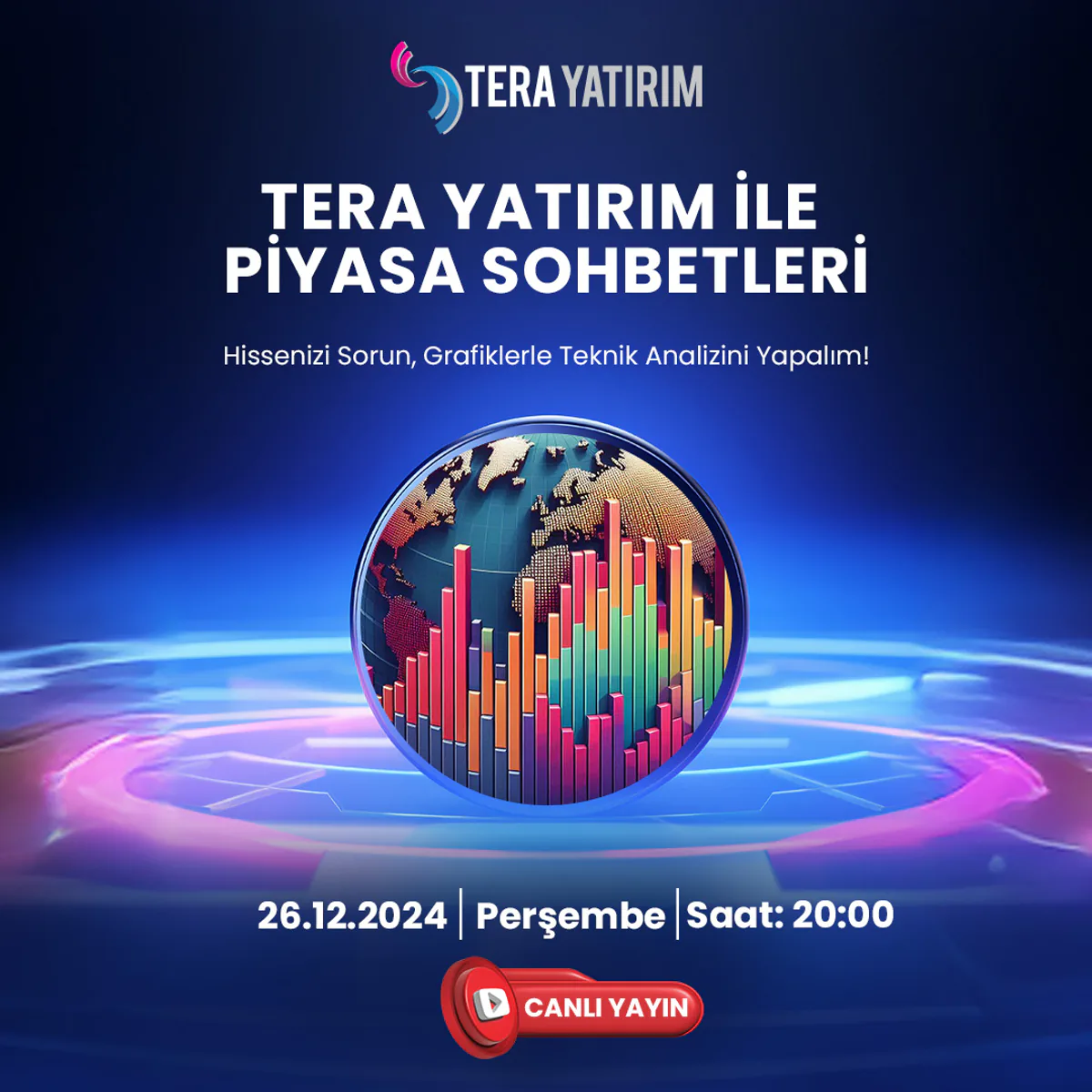 Tera Yatırım, Yatırımcılara Piyasa Değerlendirmelerini Sunuyor Tera Yatırım, Yatırımcılara Piyasa Değerlendirmelerini Sunuyor