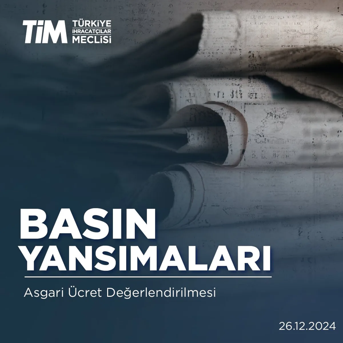 TİM Başkanı'ndan Yeni Asgari Ücret Açıklaması TİM Başkanı'ndan Yeni Asgari Ücret Açıklaması