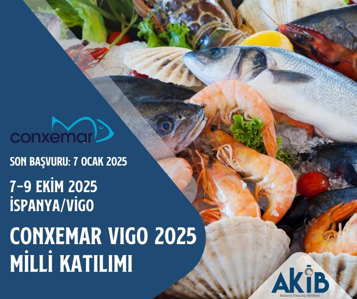 Conxemar Vigo 2025 Uluslararası Dondurulmuş Su Ürünleri Fuarı'nda Türkiye Milli Katılımı Conxemar Vigo 2025 Uluslararası Dondurulmuş Su Ürünleri Fuarı'nda Türkiye Milli Katılımı
