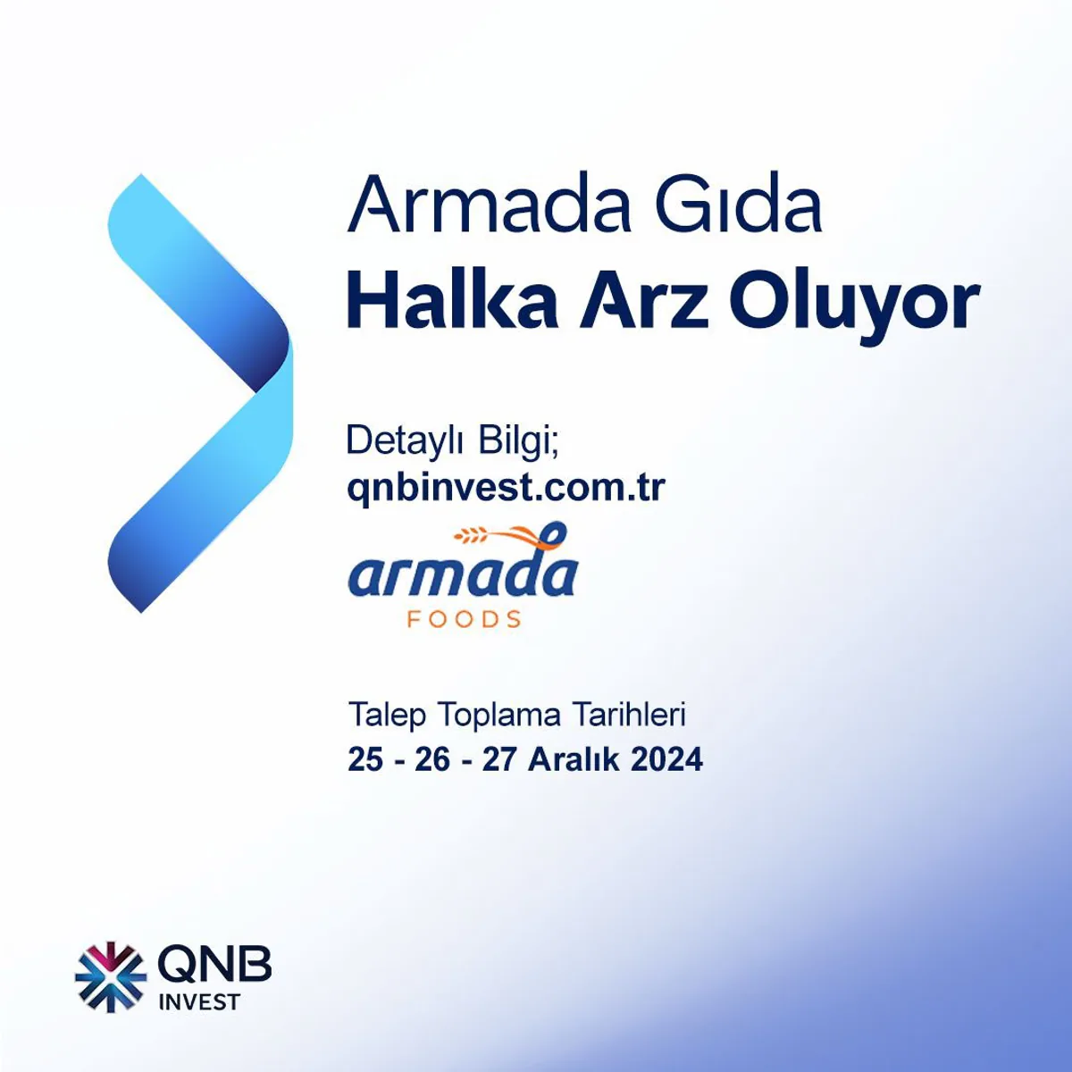 Armada Gıda Şirketi Halka Arz Sürecine Girdi Armada Gıda Şirketi Halka Arz Sürecine Girdi