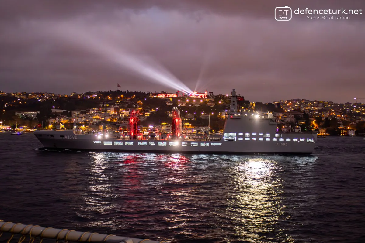TCG DERYA Gemi Özellikleriyle Dikkat Çekiyor TCG DERYA Gemi Özellikleriyle Dikkat Çekiyor