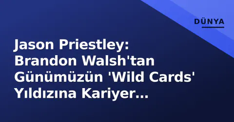 Jason Priestley: Brandon Walsh'tan Günümüzün 'Wild Cards' Yıldızına Kariyer Yolculuğu