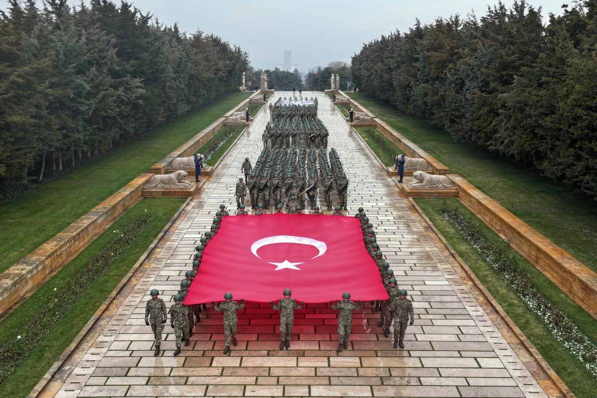 Gazi Mustafa Kemal Atatürk'ün Ankara'ya Gelişinin 105. Yılı Anıldı Gazi Mustafa Kemal Atatürk'ün Ankara'ya Gelişinin 105. Yılı Anıldı