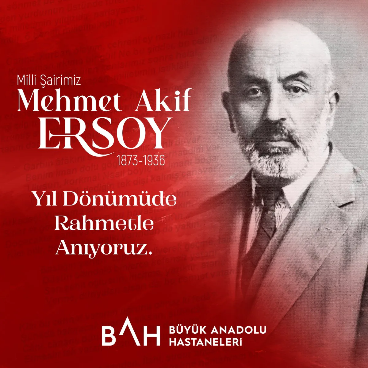 Mehmet Akif Ersoy: Milli Ruhun Sembolü Mehmet Akif Ersoy: Milli Ruhun Sembolü