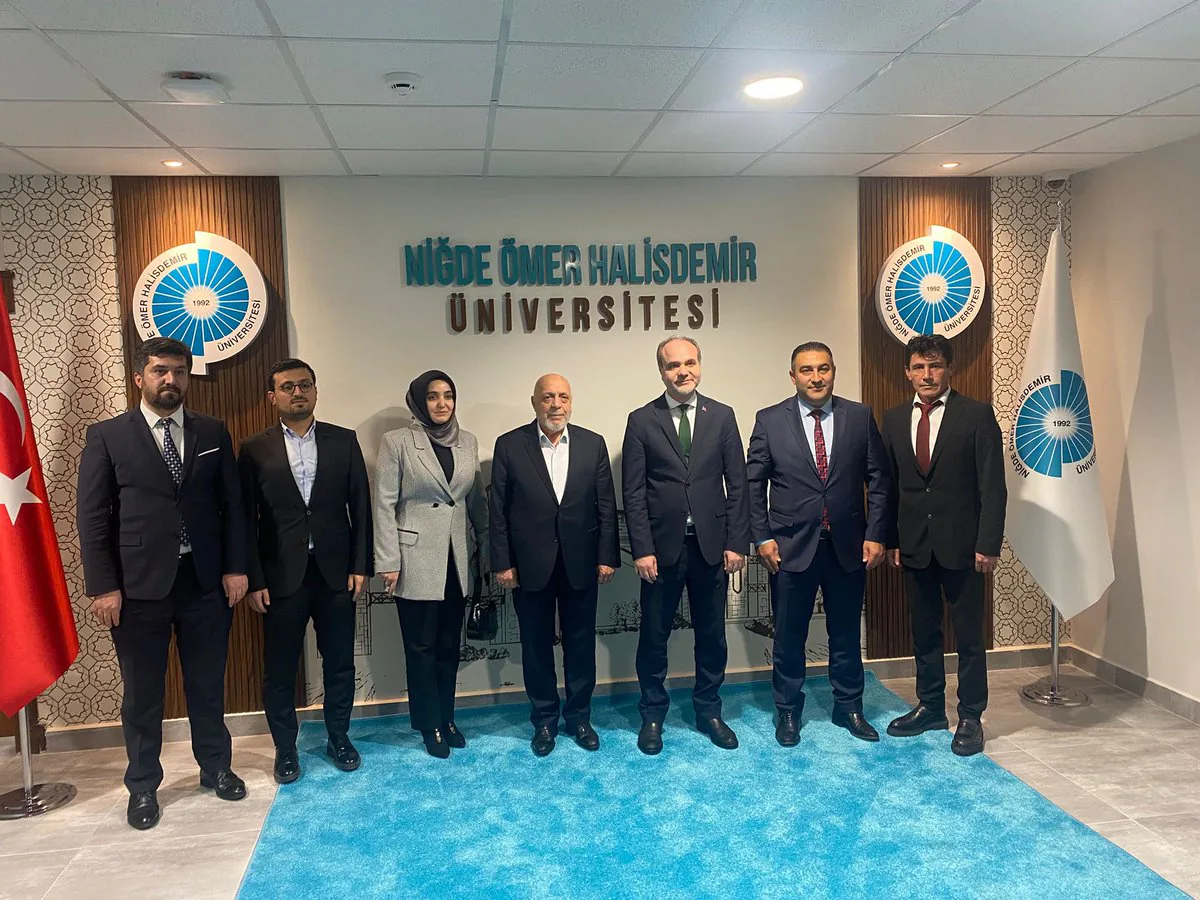 Mahmut Arslan, Niğde Ömer Halisdemir Üniversitesi'ni Ziyaret Etti Mahmut Arslan, Niğde Ömer Halisdemir Üniversitesi'ni Ziyaret Etti
