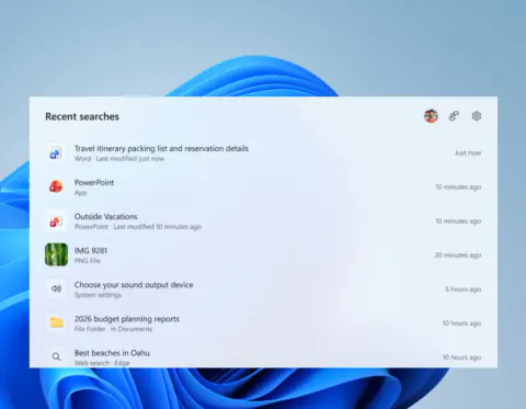 Windows 11 Arama Menüsü Değişiyor: Reklamlar ve Gereksiz İçerikler Kalkıyor