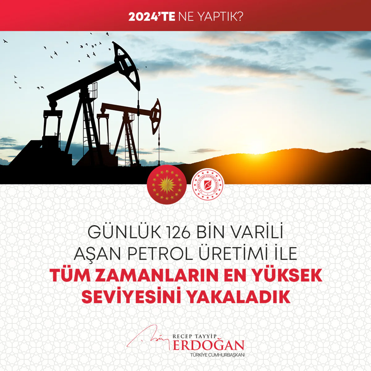 Türkiye Petrol Üretiminde Tarihi Başarıya İmza Attı Türkiye Petrol Üretiminde Tarihi Başarıya İmza Attı
