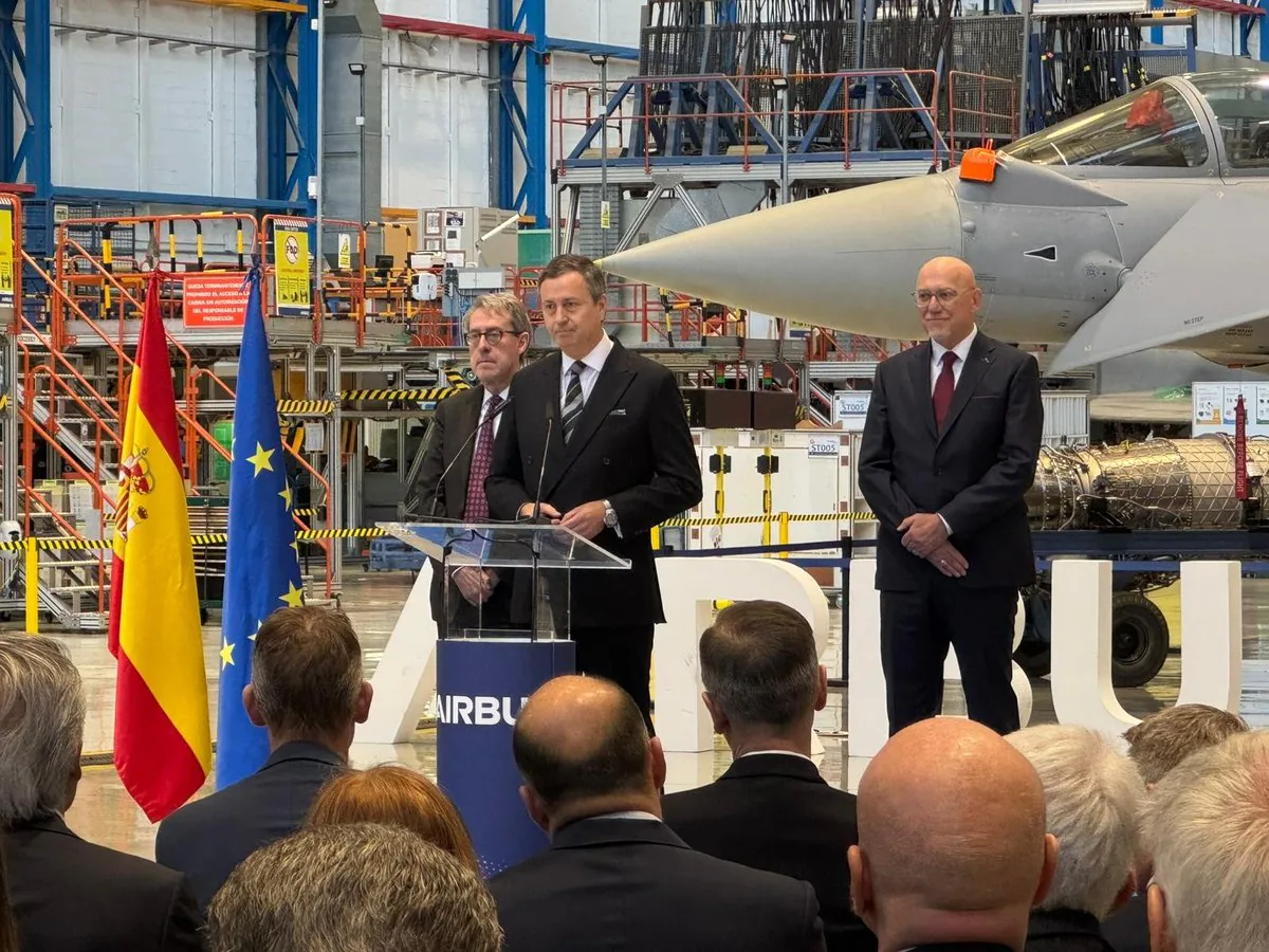 İspanya, Eurofighter Savaş Uçağı Siparişi Verdi! İspanya, Eurofighter Savaş Uçağı Siparişi Verdi!
