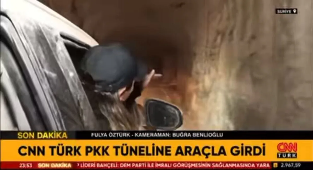 Terör Örgütü PKK/YPG'nin Münbiç Tüneli Ortaya Çıktı Terör Örgütü PKK/YPG'nin Münbiç Tüneli Ortaya Çıktı