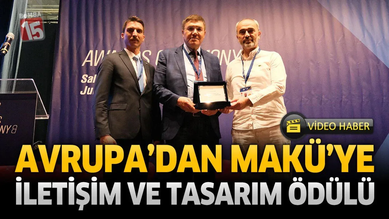 MAKÜ'nün Tasarımı Avrupa'dan Ödül Aldı: İtalya'da Büyük Gurur MAKÜ'nün Tasarımı Avrupa'dan Ödül Aldı: İtalya'da Büyük Gurur