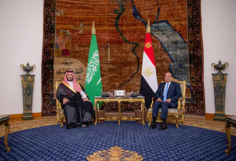 MBS Salı günü Kahire'de: Sisi ile Huti tehdidi ve Kırmızı Denizi güvenliği masada MBS Salı günü Kahire'de: Sisi ile Huti tehdidi ve Kırmızı Denizi güvenliği masada