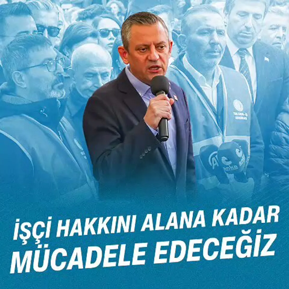 Özgür Özel'den İşçi Haklarına Destek Açıklaması Özgür Özel'den İşçi Haklarına Destek Açıklaması