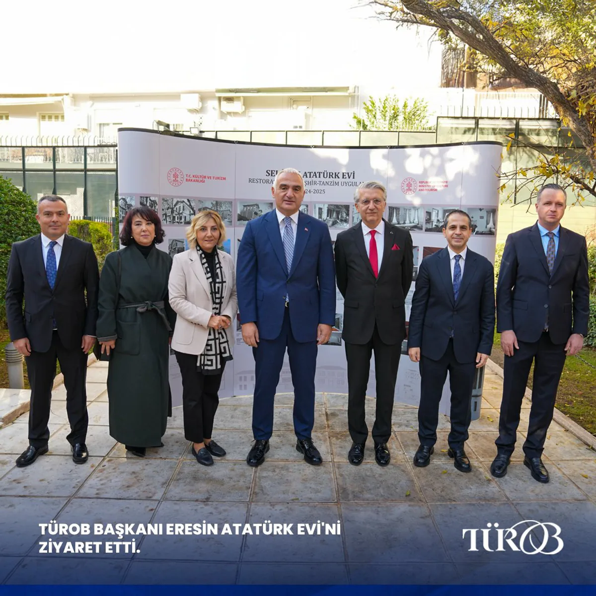 TÜROB Başkanı Eresin, Atatürk Evi'ni Ziyaret Ederek Türkiye'nin Kültürel Değerlerine Dikkat Çekti TÜROB Başkanı Eresin, Atatürk Evi'ni Ziyaret Ederek Türkiye'nin Kültürel Değerlerine Dikkat Çekti