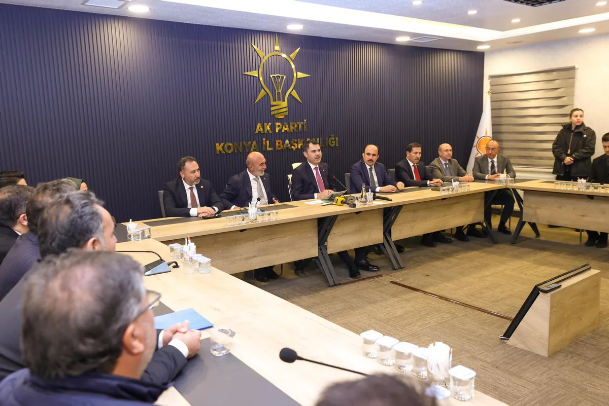 AK Parti İl Başkanlığı, Konya'da Yol Arkadaşlarıyla Bir Araya Geldi AK Parti İl Başkanlığı, Konya'da Yol Arkadaşlarıyla Bir Araya Geldi