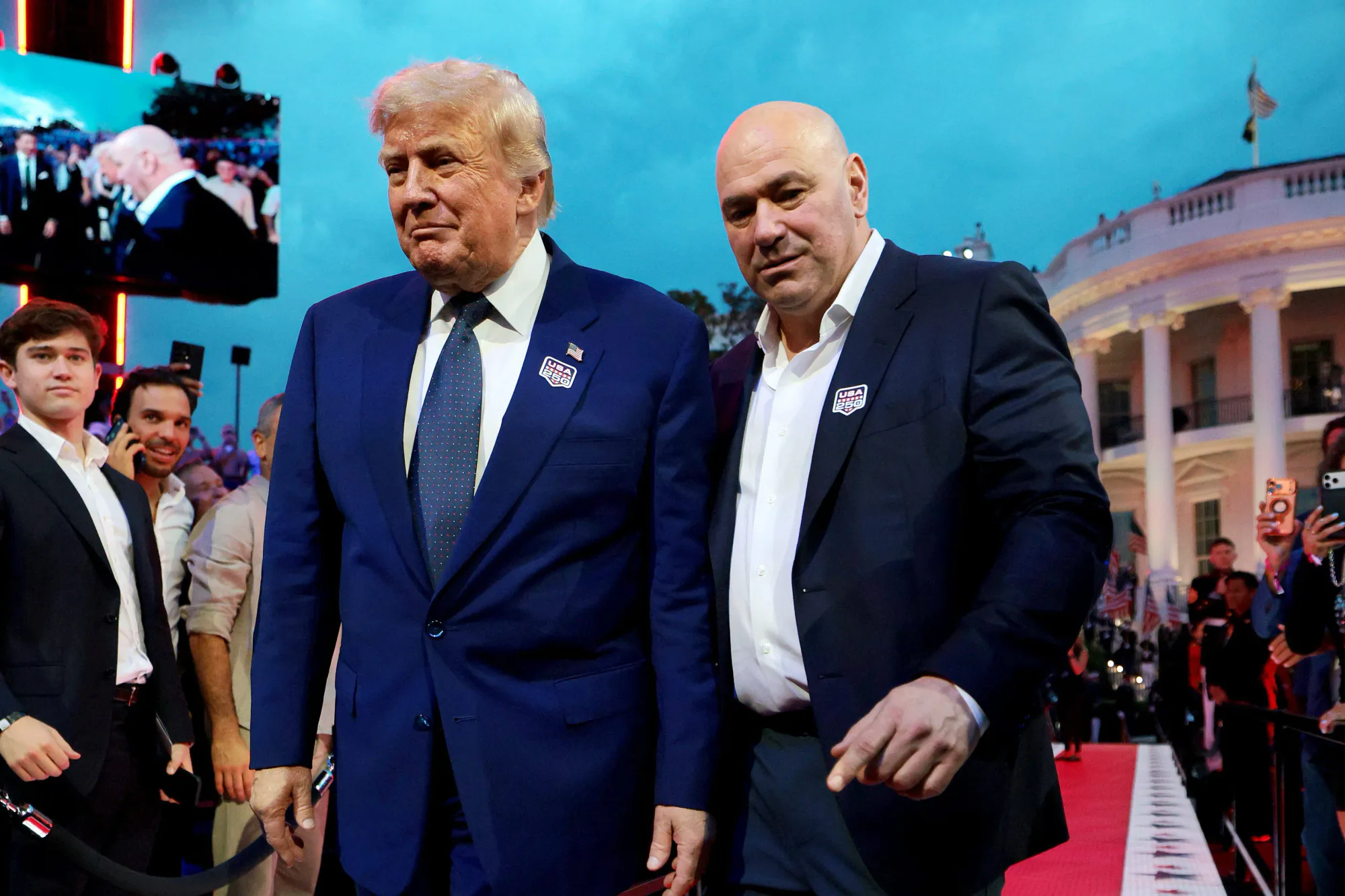 UFC Başkanı Dana White'tan Michelle Obama'ya saldıran dövüşçüye sert tepki UFC Başkanı Dana White'tan Michelle Obama'ya saldıran dövüşçüye sert tepki