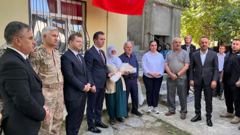 Bitlis'te 15 Temmuz Şehidi Mehmet Ali Kılıç'ın Ailesine Anlamlı Ziyaret