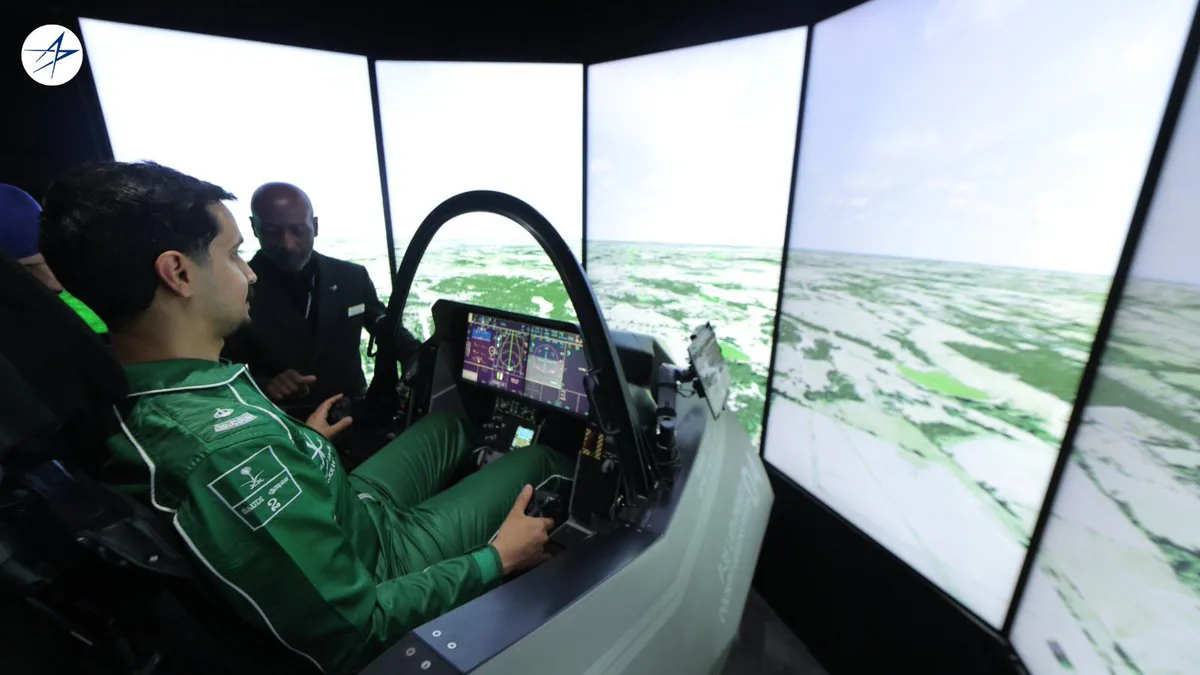 Suudi Arabistan F-35 Uçakları İçin Kokpit Simülatörü Testlerini Başlattı Suudi Arabistan F-35 Uçakları İçin Kokpit Simülatörü Testlerini Başlattı