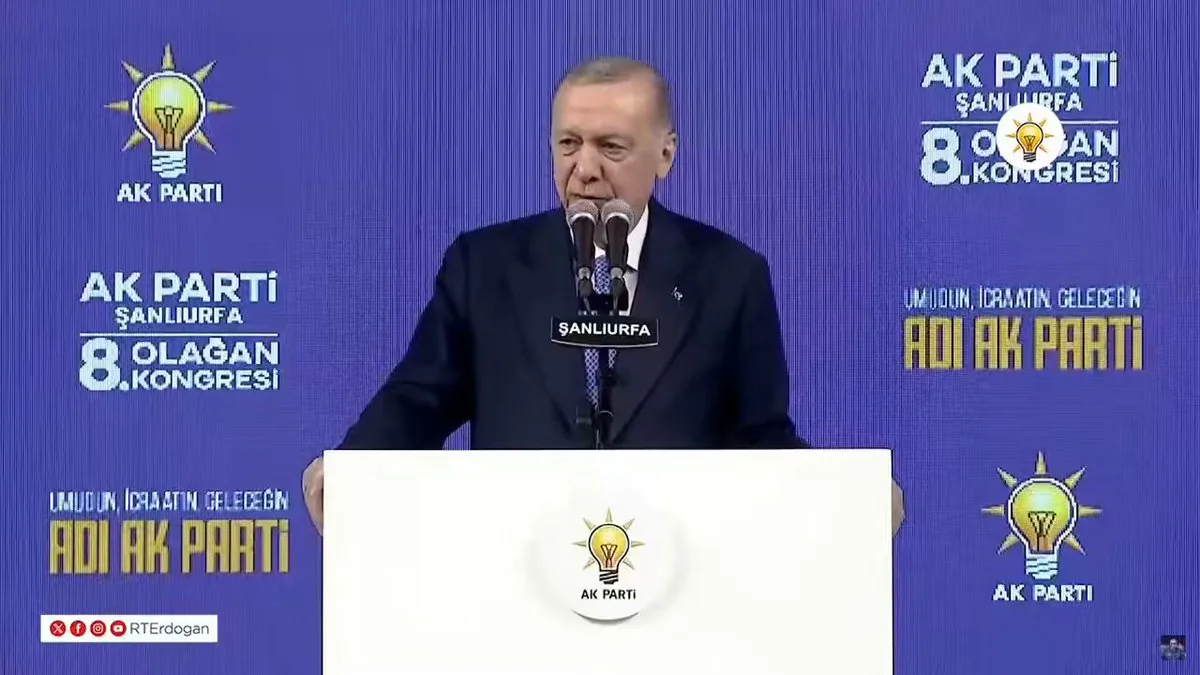 İçişleri Bakanı Yerlikaya Şanlıurfa'da Kongrede Konuştu İçişleri Bakanı Yerlikaya Şanlıurfa'da Kongrede Konuştu