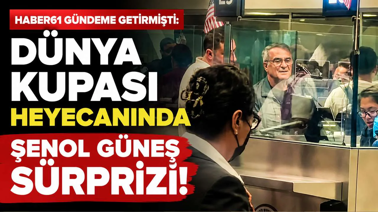 Şenol Güneş 2026 Dünya Kupası İçin ABD'ye Gitti