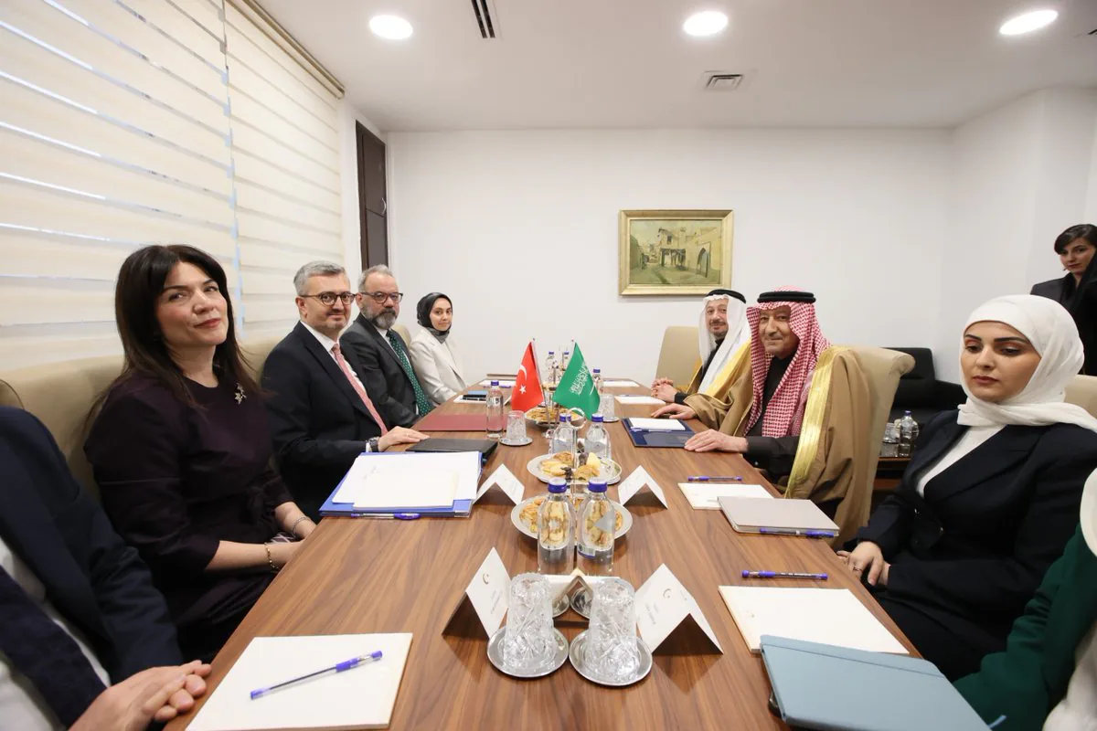 Bakan Yardımcısı Burhanettin Duran, Suudi Arabistan Dışişleri Bakan Yardımcısı Velid bin Abdülkerim El Hureyci İle Görüştü Bakan Yardımcısı Burhanettin Duran, Suudi Arabistan Dışişleri Bakan Yardımcısı Velid bin Abdülkerim El Hureyci İle Görüştü