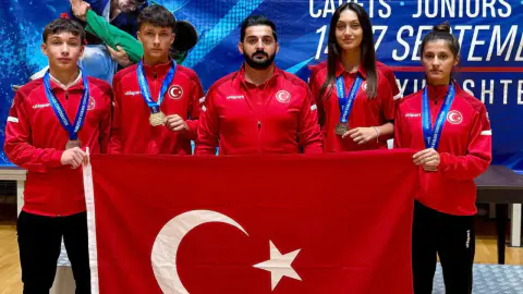 Burdur Sporcuları Kurash Avrupa Şampiyonası'nda 4 Madalya Kazandı