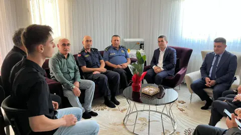 Kemalpaşa Kaymakamı Daştan ve Şırnak Başsavcısı Bilen şehit ve gazi ailelerini ziyaret etti