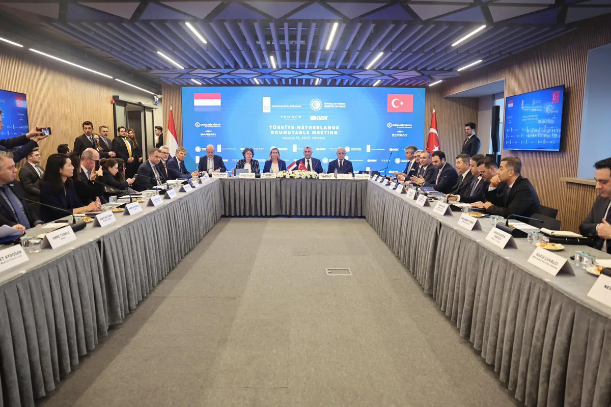 Türkiye-Hollanda Yuvarlak Masa Toplantısı Gerçekleştirildi Türkiye-Hollanda Yuvarlak Masa Toplantısı Gerçekleştirildi