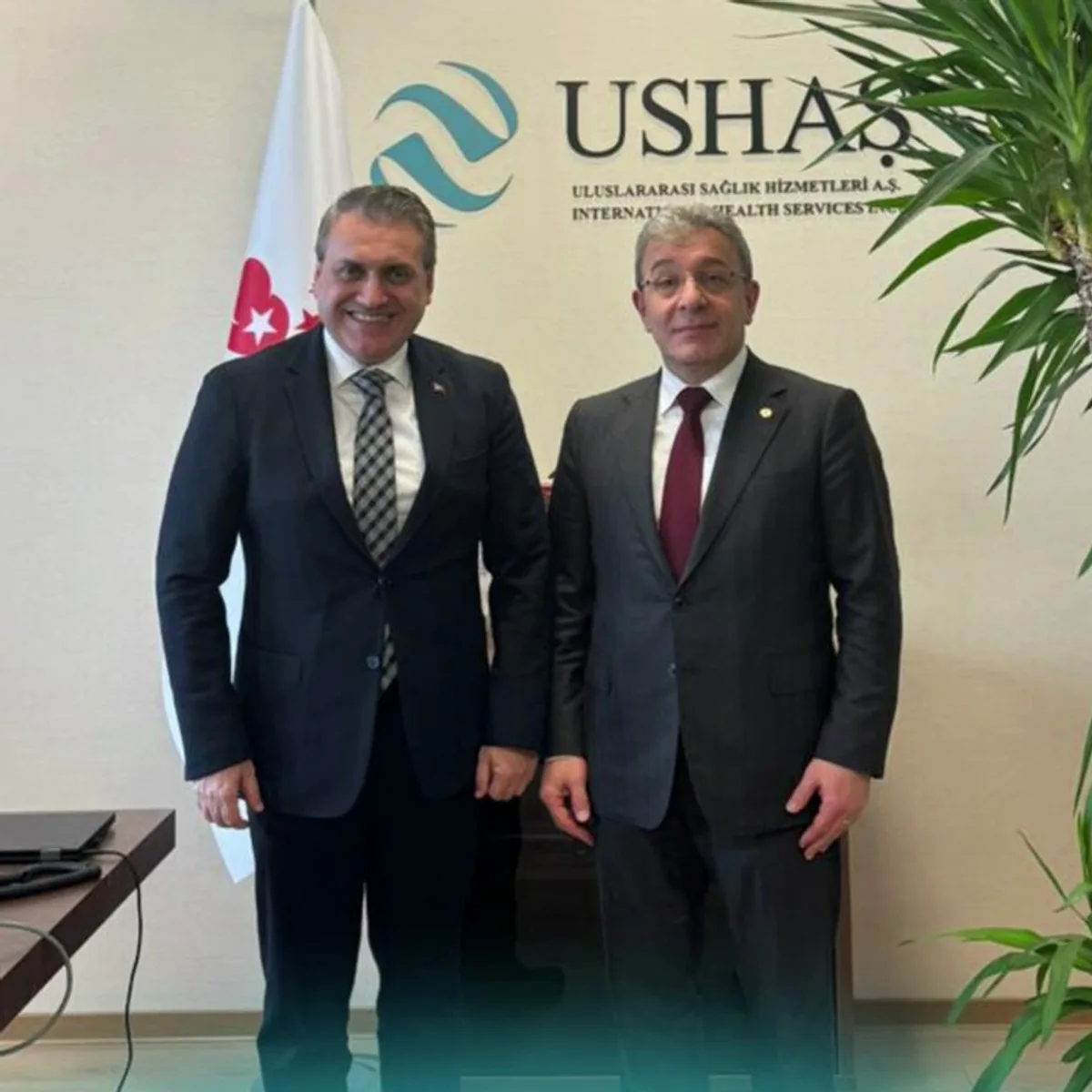 USHAŞ Genel Müdürü Behlül Ünver, Dokuz Eylül Üniversitesi Rektörü Prof. Dr. Bayram Yılmaz ile Görüştü USHAŞ Genel Müdürü Behlül Ünver, Dokuz Eylül Üniversitesi Rektörü Prof. Dr. Bayram Yılmaz ile Görüştü