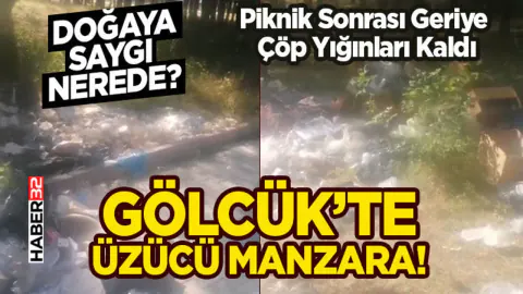 Isparta Gölcük Tabiat Parkı'nda Çevre Kirliliği Tepkisi