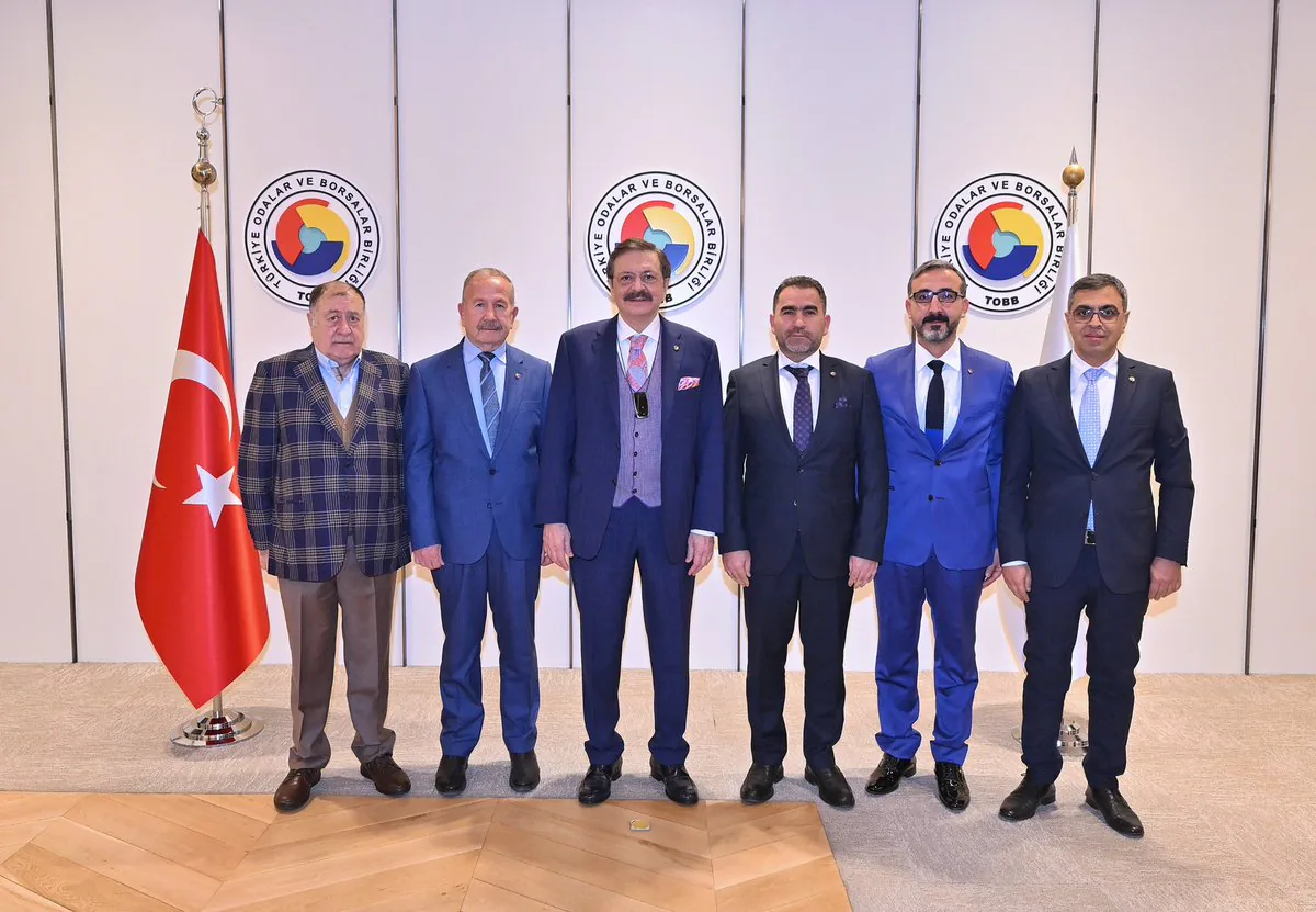 Nevşehir Ticaret ve Sanayi Odası ile Ticaret Borsası Yönetimi Bir Araya Geldi Nevşehir Ticaret ve Sanayi Odası ile Ticaret Borsası Yönetimi Bir Araya Geldi