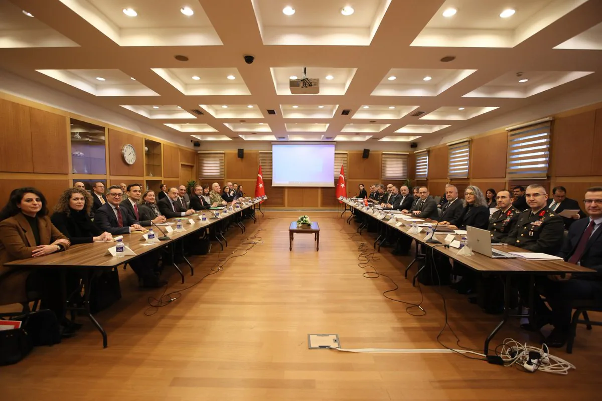 Bakan Yardımcısı Nuh Yılmaz Amerika Birleşik Devletleri Dışişleri Bakanlığı yetkilisi ile görüştü Bakan Yardımcısı Nuh Yılmaz Amerika Birleşik Devletleri Dışişleri Bakanlığı yetkilisi ile görüştü