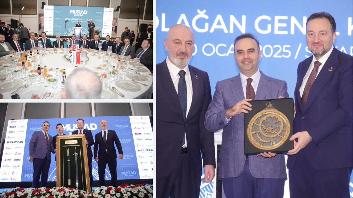 MÜSİAD Sakarya Şubesi Gala Yemeği Düzenledi MÜSİAD Sakarya Şubesi Gala Yemeği Düzenledi