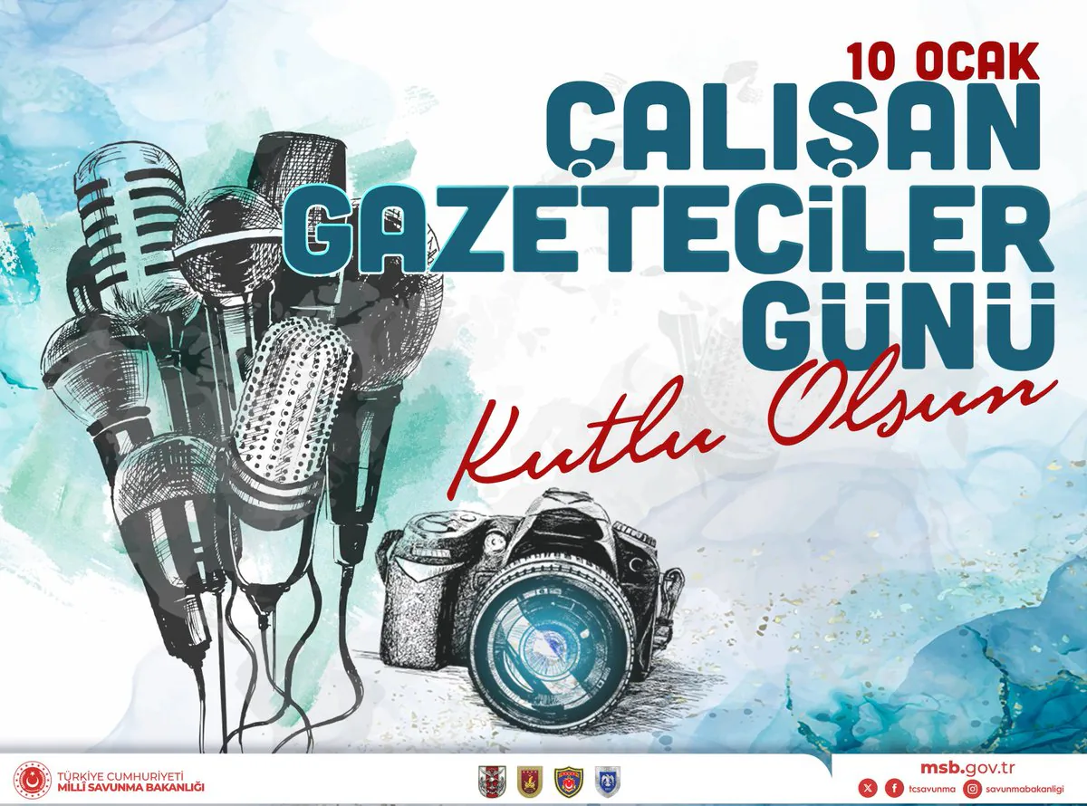 10 Ocak Çalışan Gazeteciler Günü Kutlama Mesajı 10 Ocak Çalışan Gazeteciler Günü Kutlama Mesajı