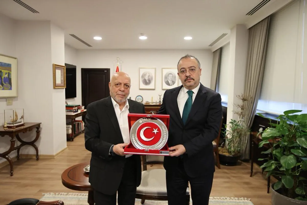 Arslan, Dışişleri Bakan Yardımcısı Yılmaz'ı Ziyaret Etti Arslan, Dışişleri Bakan Yardımcısı Yılmaz'ı Ziyaret Etti