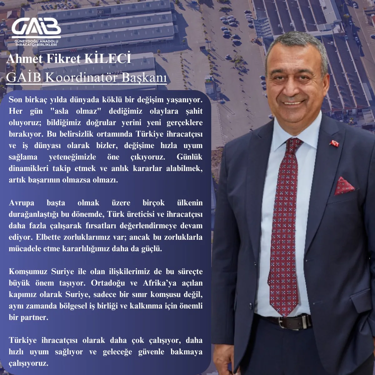 Türkiye İhracatçıları Geleceğe Güvenle Bakıyor Türkiye İhracatçıları Geleceğe Güvenle Bakıyor